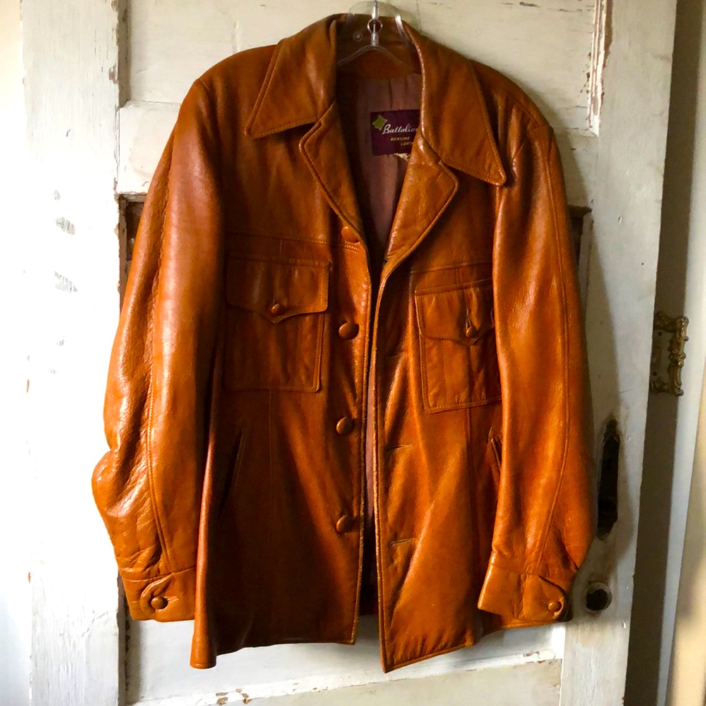 Vintage leather jacket
